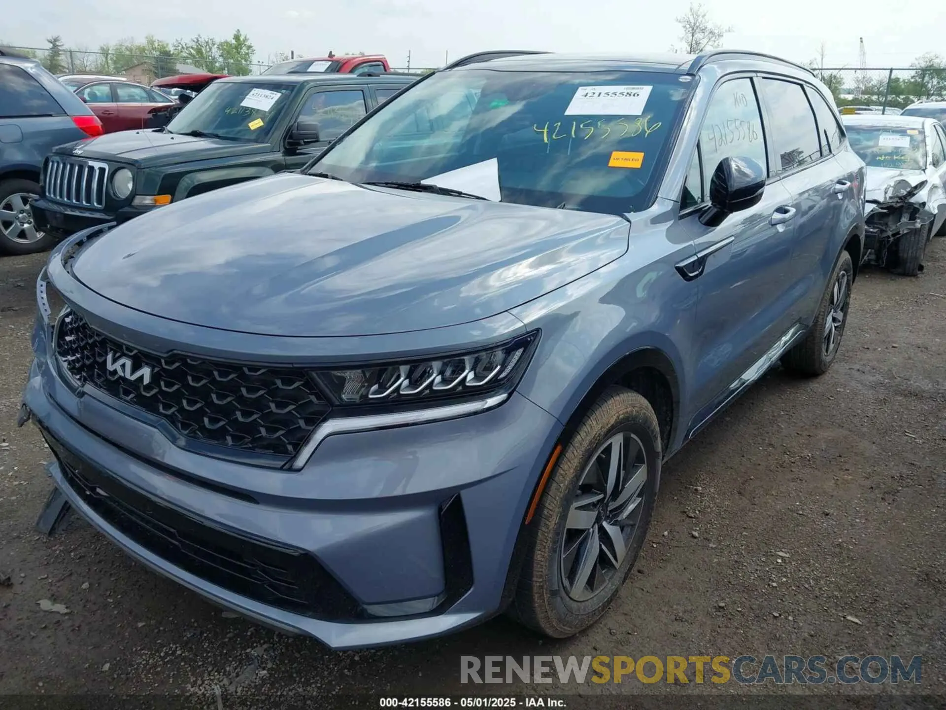 2 Photograph of a damaged car 5XYRL4LC9PG168459 KIA SORENTO 2023