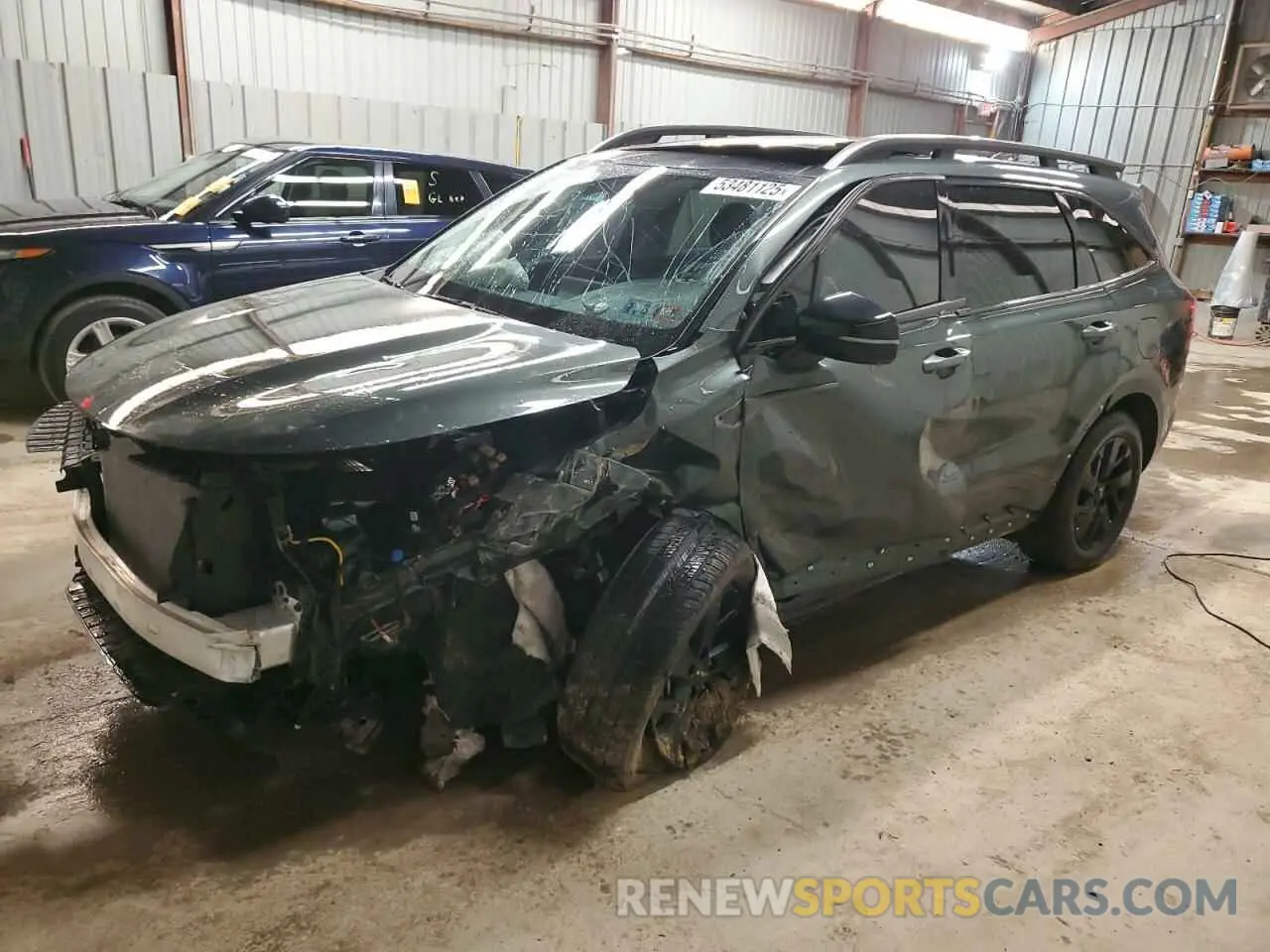 1 Photograph of a damaged car 5XYRLDLC2PG219381 KIA SORENTO 2023