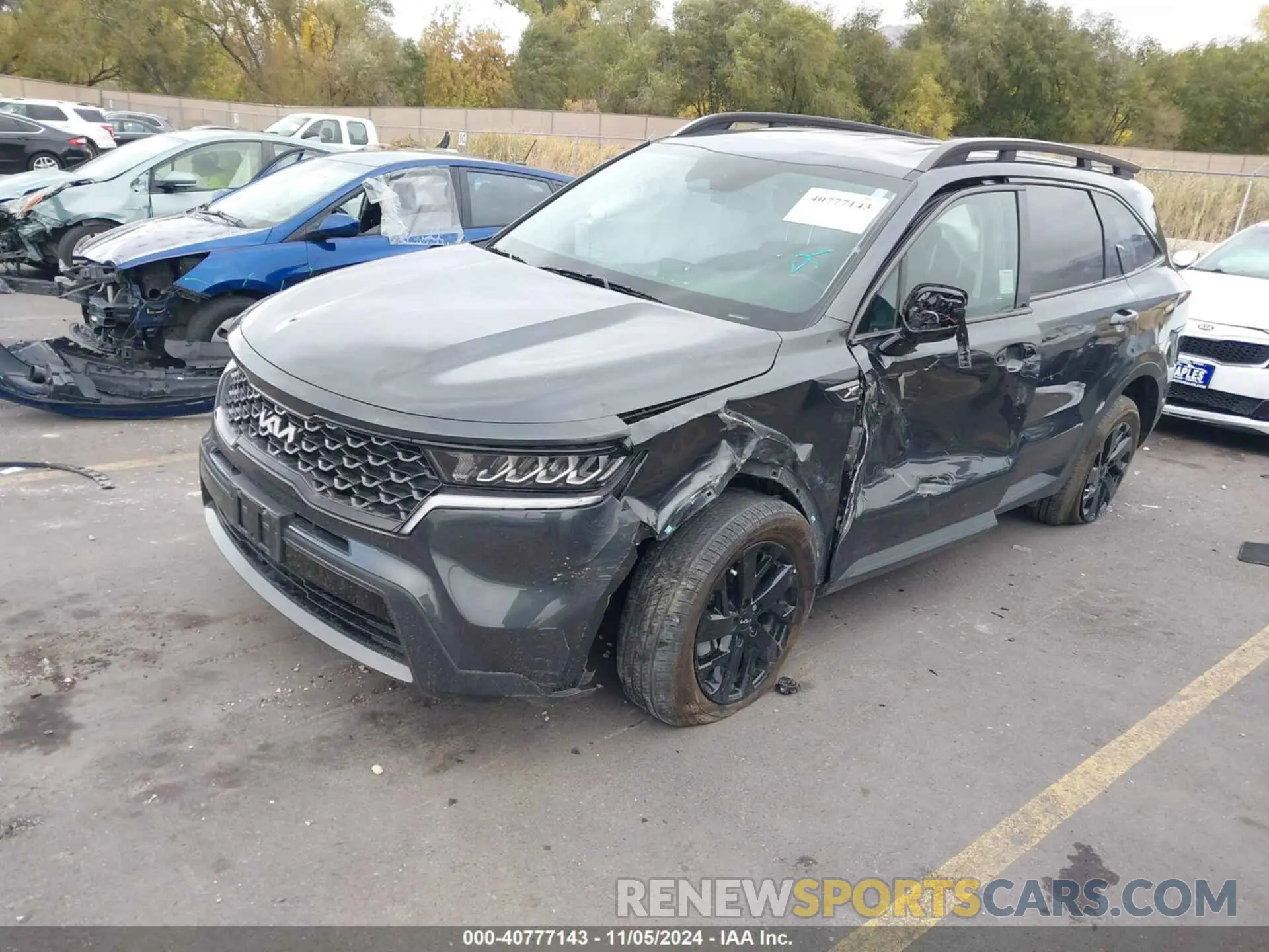 2 Photograph of a damaged car 5XYRLDLC3PG218661 KIA SORENTO 2023