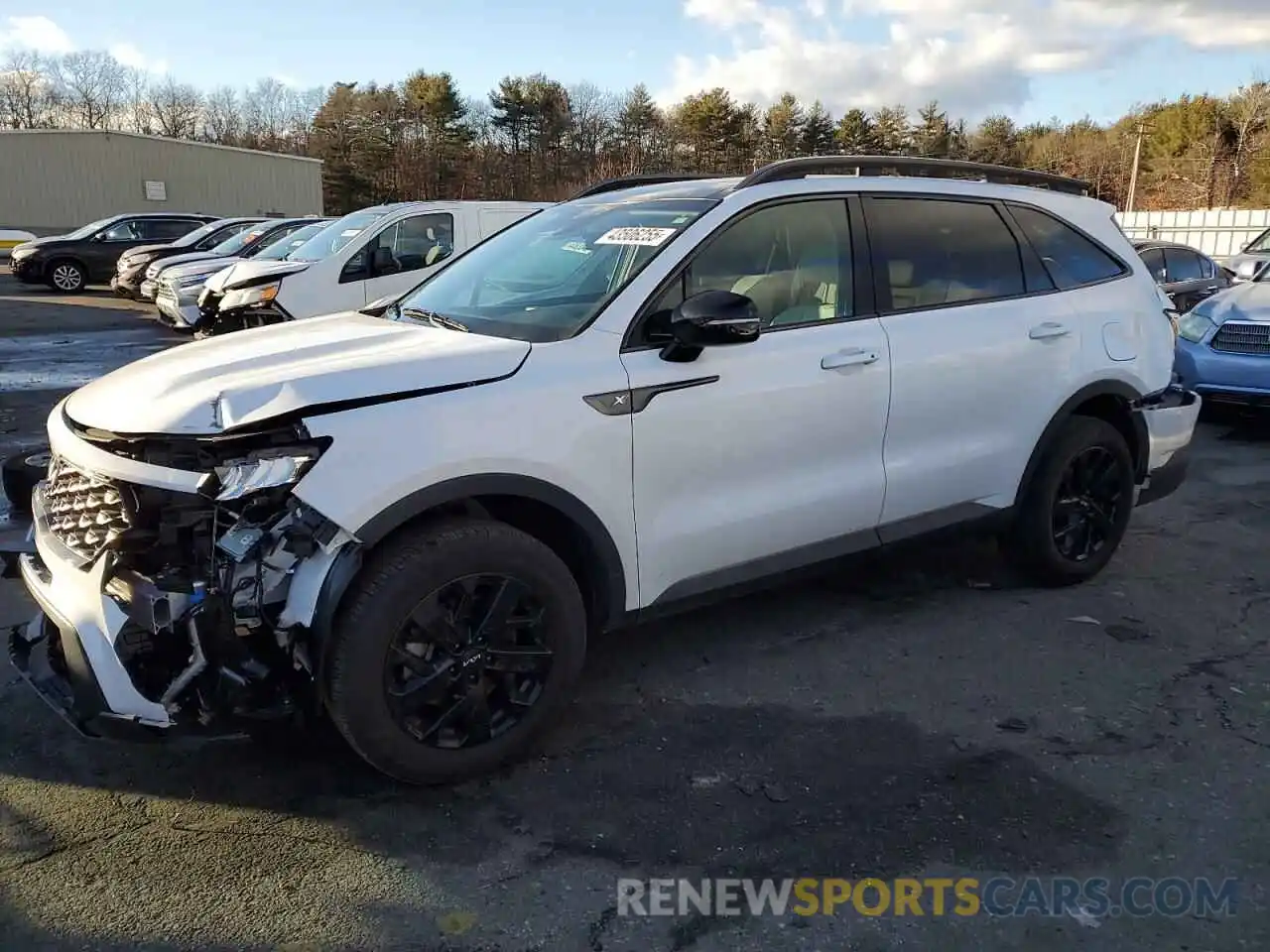 1 Photograph of a damaged car 5XYRLDLC3PG243446 KIA SORENTO 2023