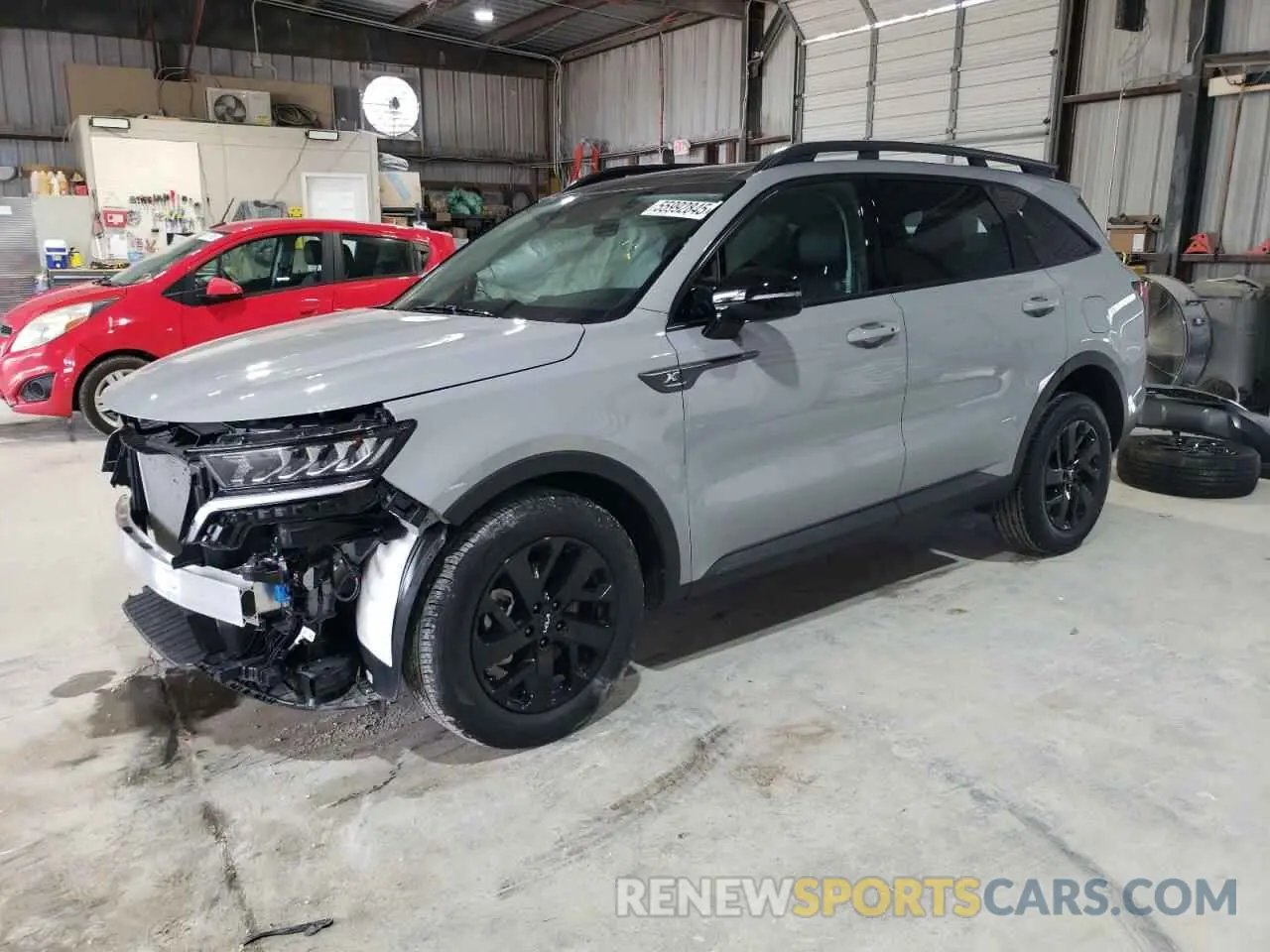 1 Photograph of a damaged car 5XYRLDLC4PG222346 KIA SORENTO 2023