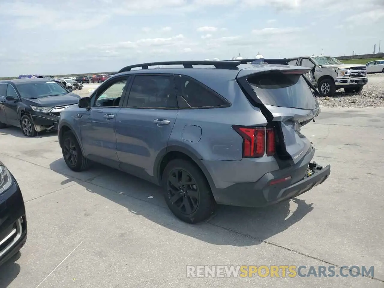 2 Photograph of a damaged car 5XYRLDLC8PG161146 KIA SORENTO 2023