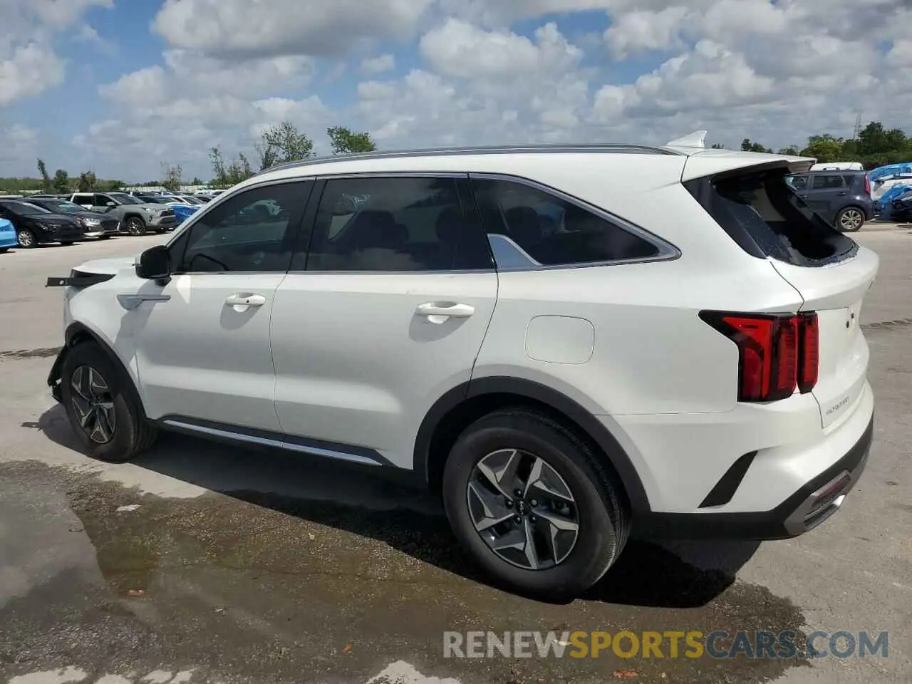 2 Photograph of a damaged car KNDRH4LG0P5208554 KIA SORENTO 2023