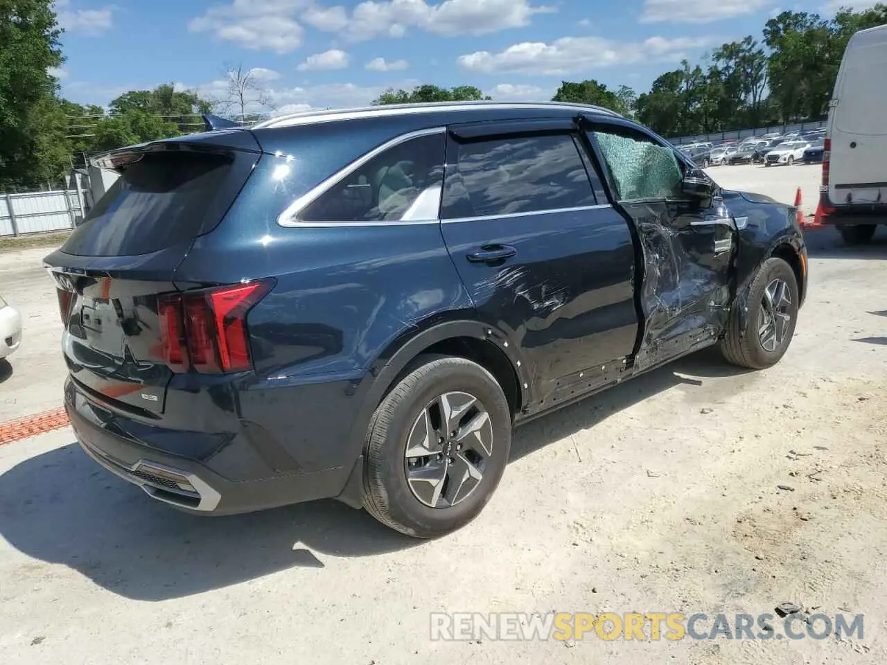 3 Photograph of a damaged car KNDRH4LG1P5175290 KIA SORENTO 2023