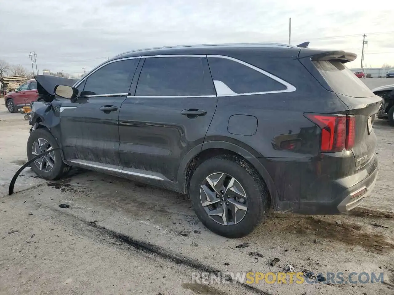 2 Photograph of a damaged car KNDRH4LGXP5187065 KIA SORENTO 2023