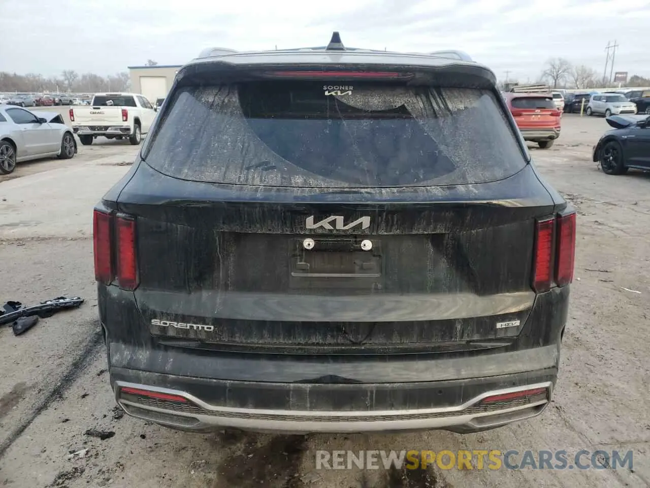 6 Photograph of a damaged car KNDRH4LGXP5187065 KIA SORENTO 2023