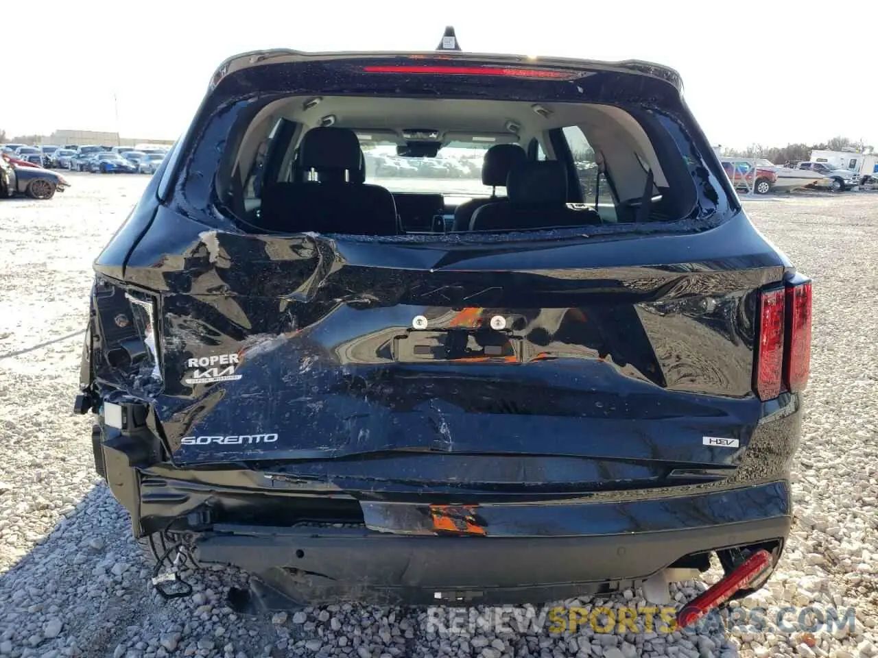 6 Photograph of a damaged car KNDRHDLG2P5213335 KIA SORENTO 2023