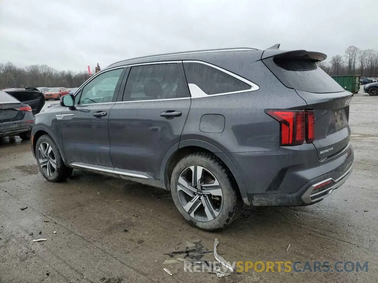 2 Photograph of a damaged car KNDRHDLG7P5168800 KIA SORENTO 2023