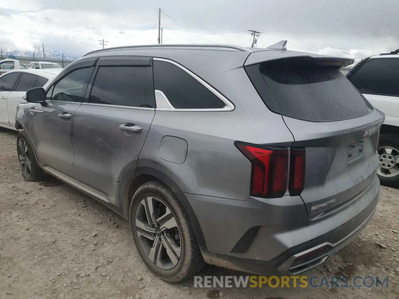 2 Photograph of a damaged car KNDRHDLG7P5176086 KIA SORENTO 2023