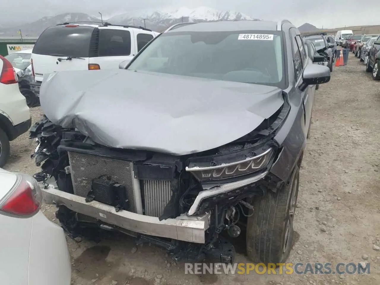 5 Photograph of a damaged car KNDRHDLG7P5176086 KIA SORENTO 2023