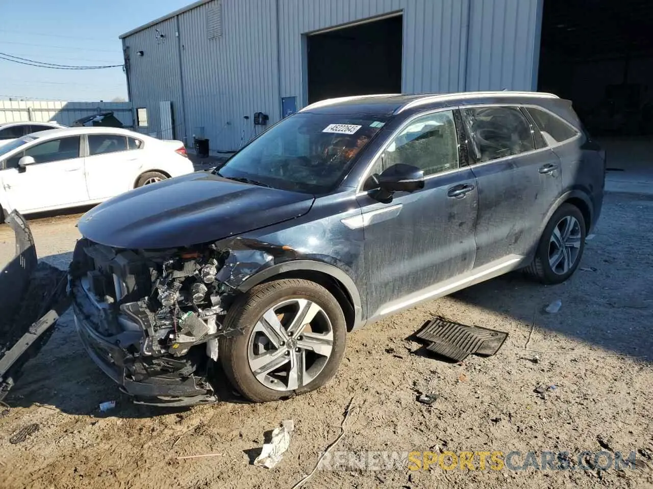 1 Photograph of a damaged car KNDRKDLG4P5163183 KIA SORENTO 2023