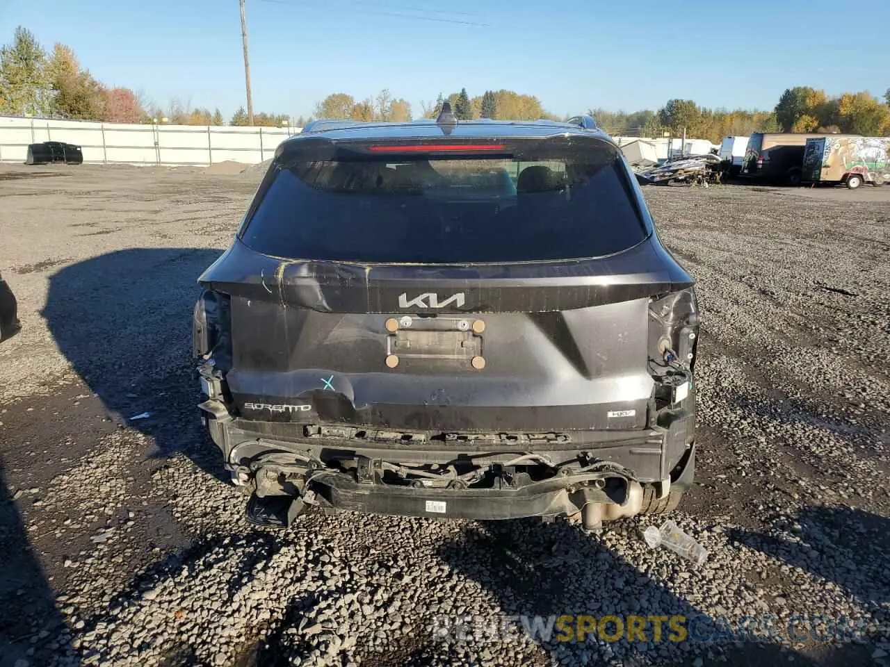 6 Photograph of a damaged car KNDRKDLG6P5194371 KIA SORENTO 2023