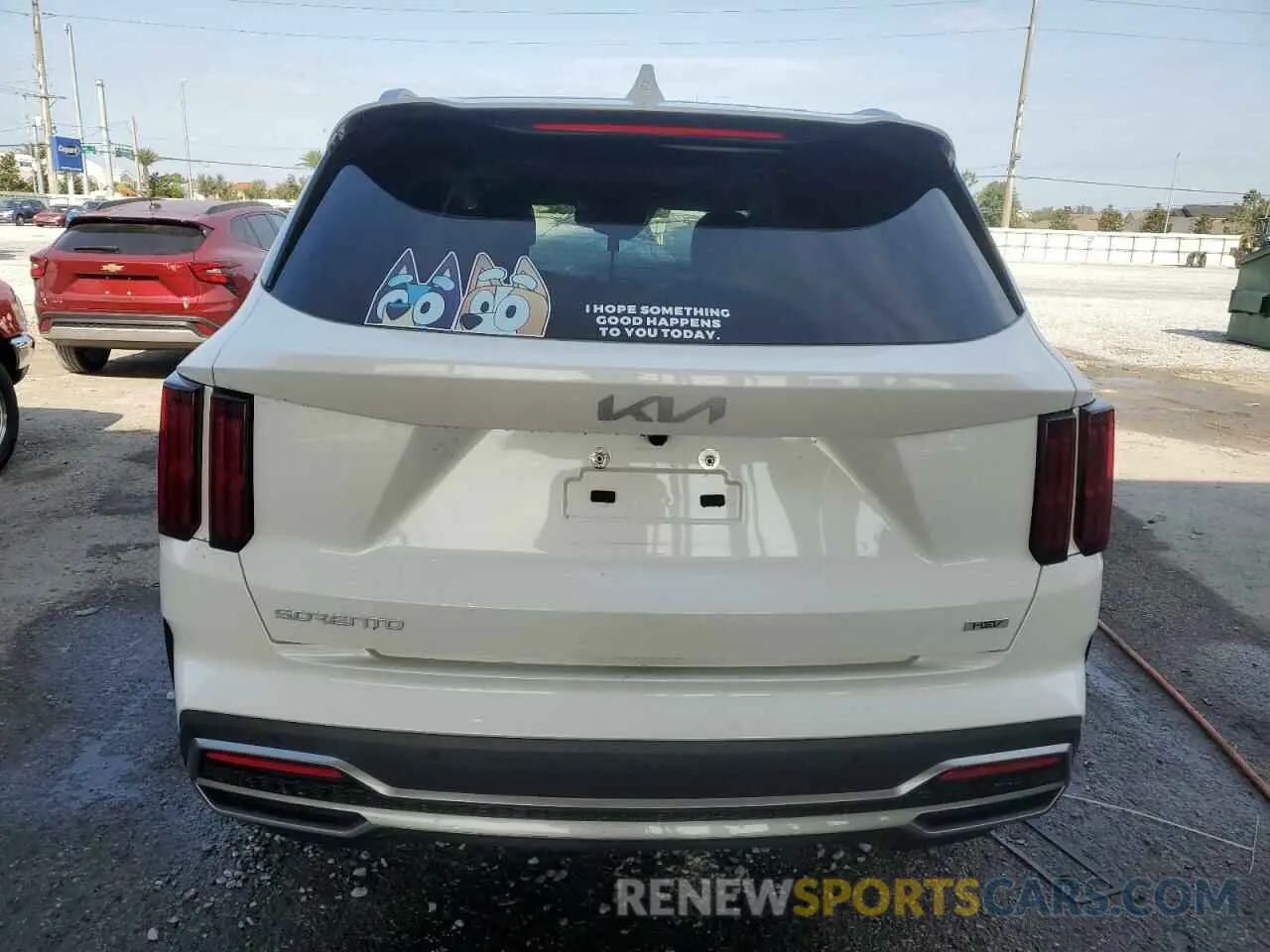 6 Photograph of a damaged car KNDRKDLG8P5177281 KIA SORENTO 2023