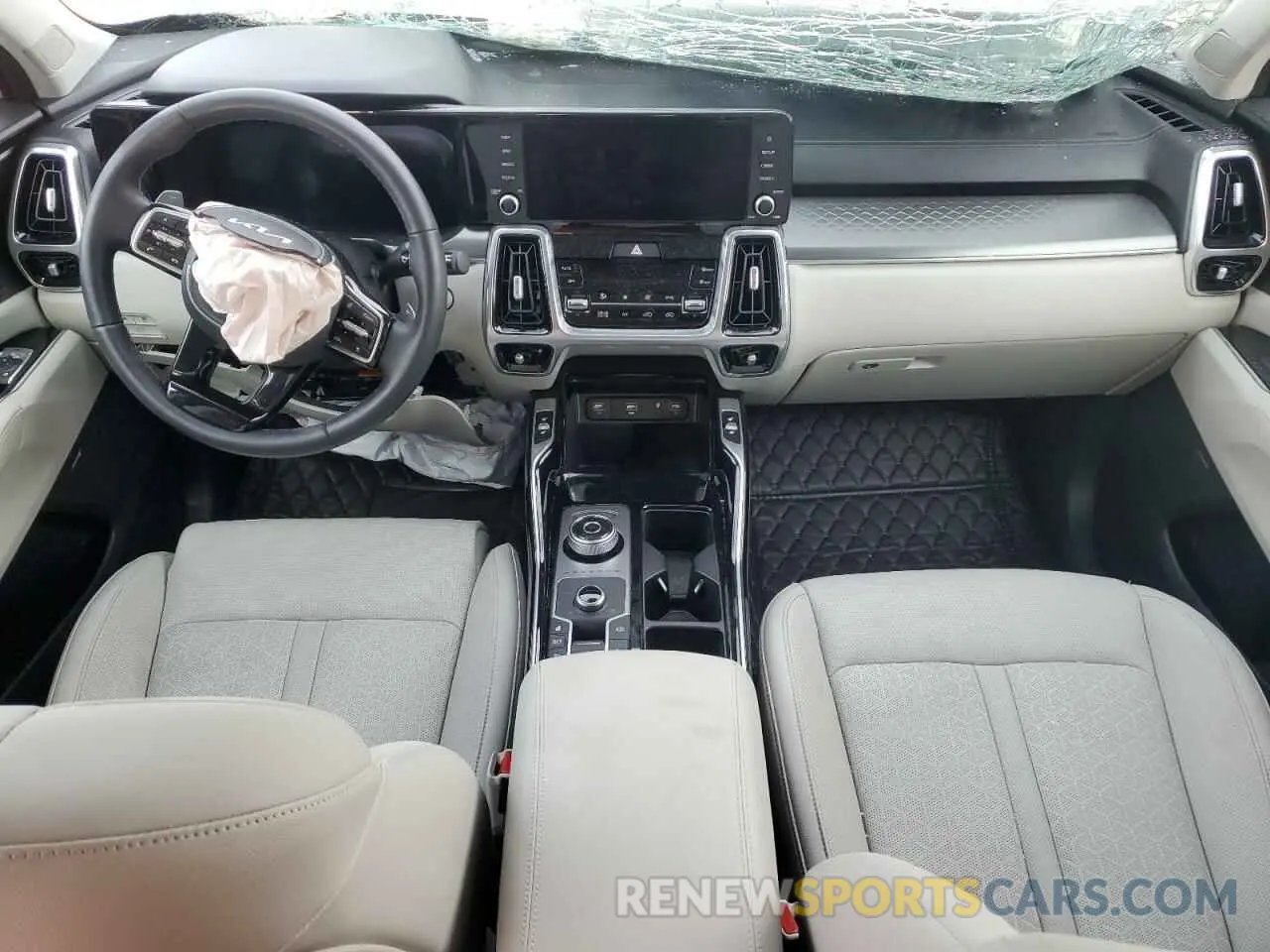 8 Photograph of a damaged car KNDRKDLG8P5177281 KIA SORENTO 2023