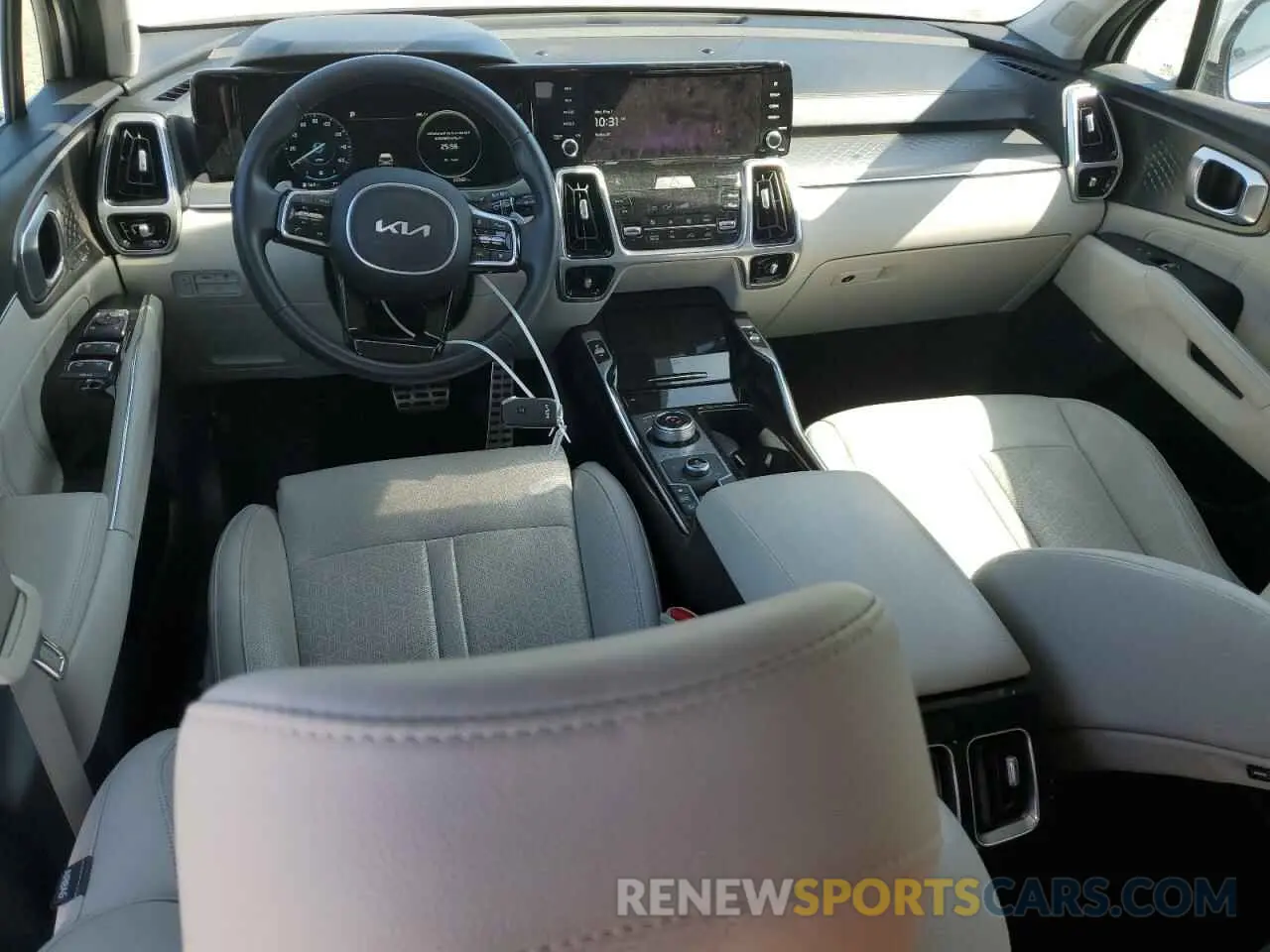 8 Photograph of a damaged car KNDRKDLGXP5171837 KIA SORENTO 2023