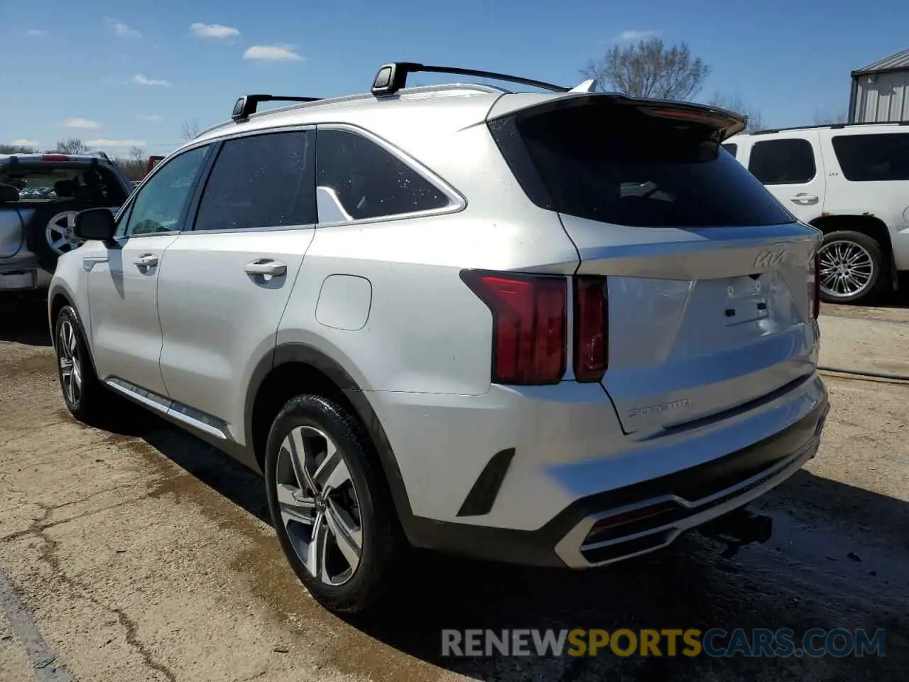 2 Photograph of a damaged car KNDRMDLH0P5208199 KIA SORENTO 2023