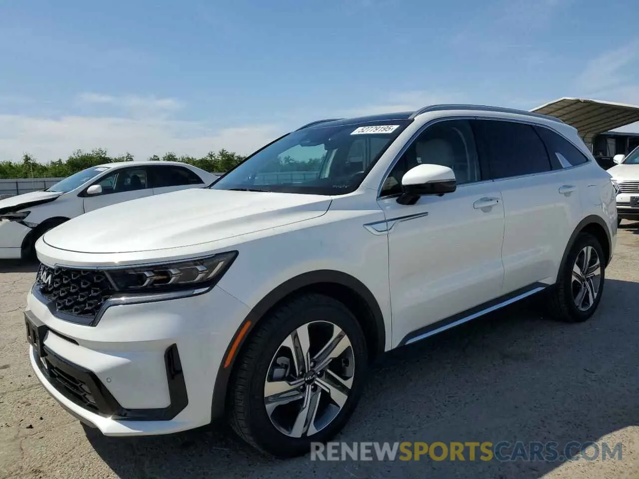 1 Photograph of a damaged car KNDRMDLH7P5186833 KIA SORENTO 2023