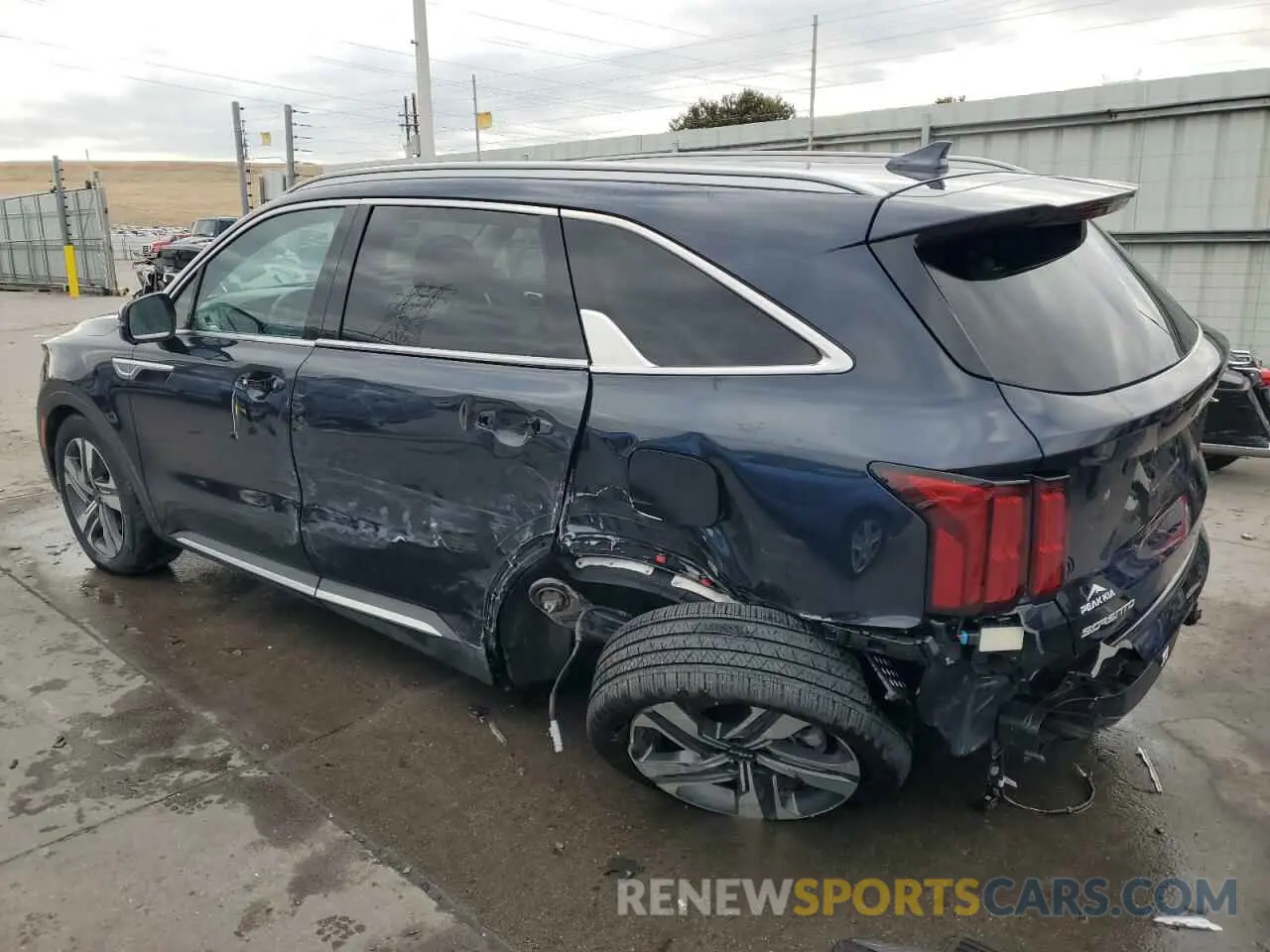 2 Photograph of a damaged car KNDRMDLH7P5201542 KIA SORENTO 2023