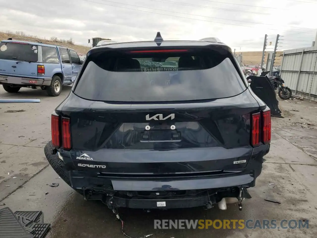 6 Photograph of a damaged car KNDRMDLH7P5201542 KIA SORENTO 2023