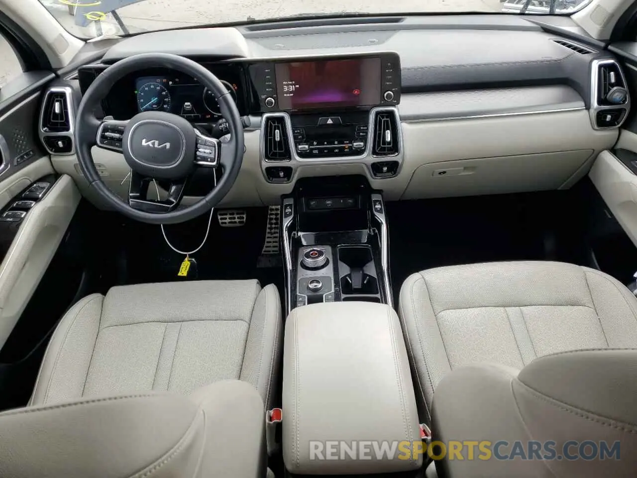 8 Photograph of a damaged car KNDRMDLH7P5201542 KIA SORENTO 2023