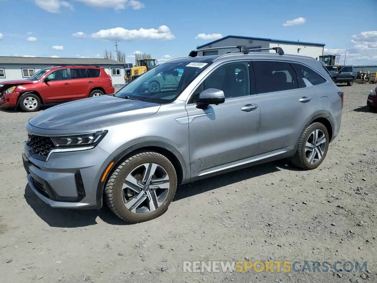 1 Photograph of a damaged car KNDRMDLHXP5165023 KIA SORENTO 2023