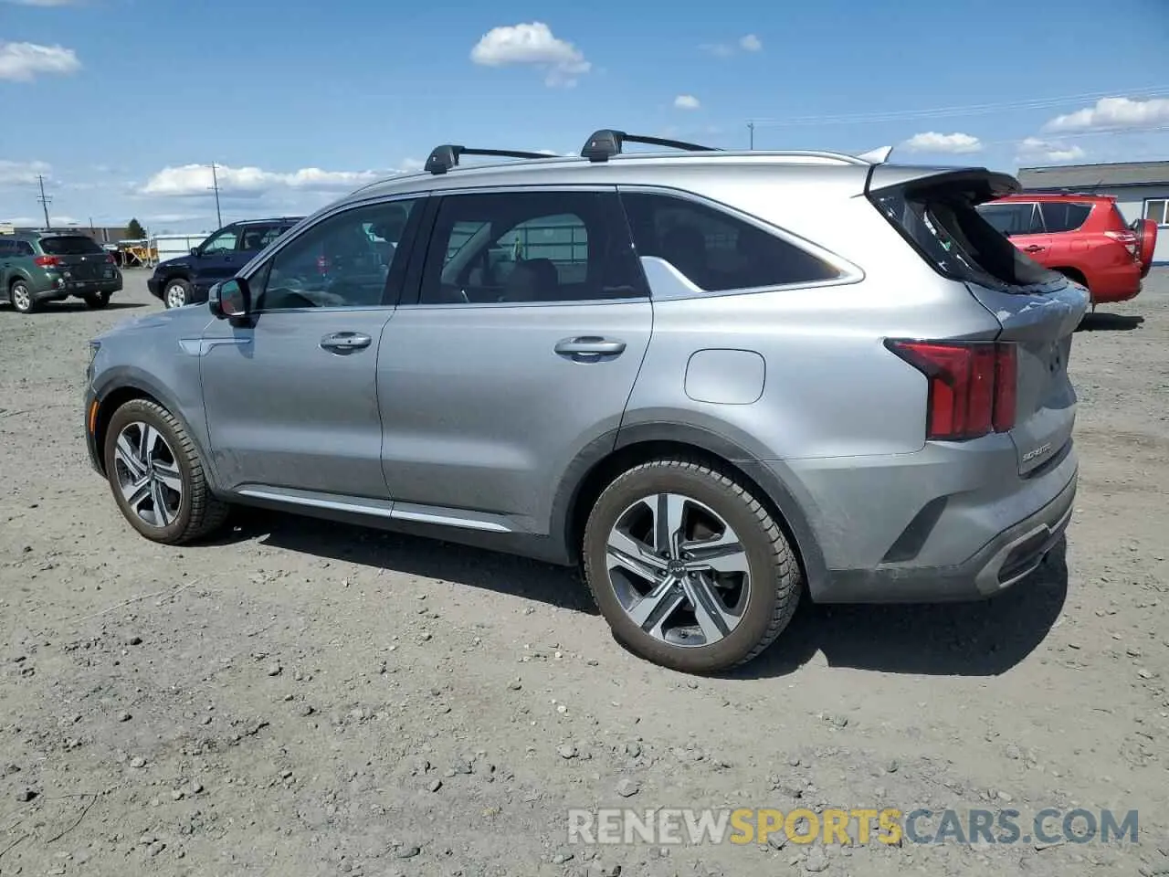 2 Photograph of a damaged car KNDRMDLHXP5165023 KIA SORENTO 2023