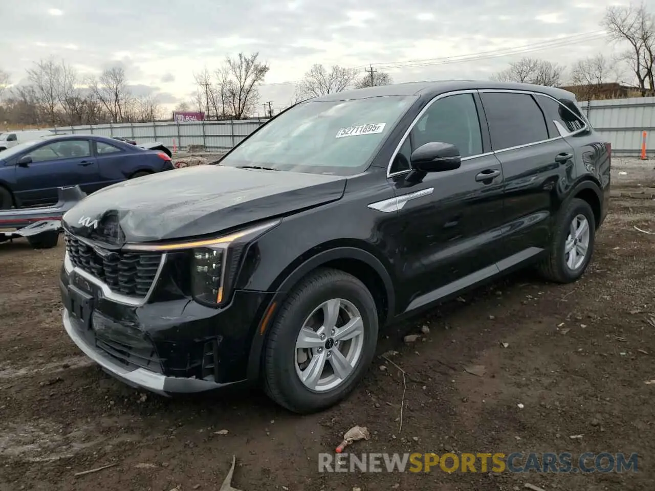 1 Photograph of a damaged car 5XYRG4JC0RG271831 KIA SORENTO 2024