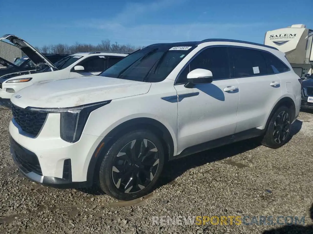 1 Photograph of a damaged car 5XYRH4JF1RG307856 KIA SORENTO 2024