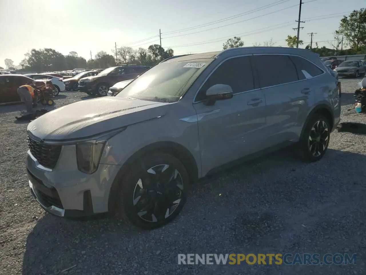 1 Photograph of a damaged car 5XYRH4JF3RG287657 KIA SORENTO 2024