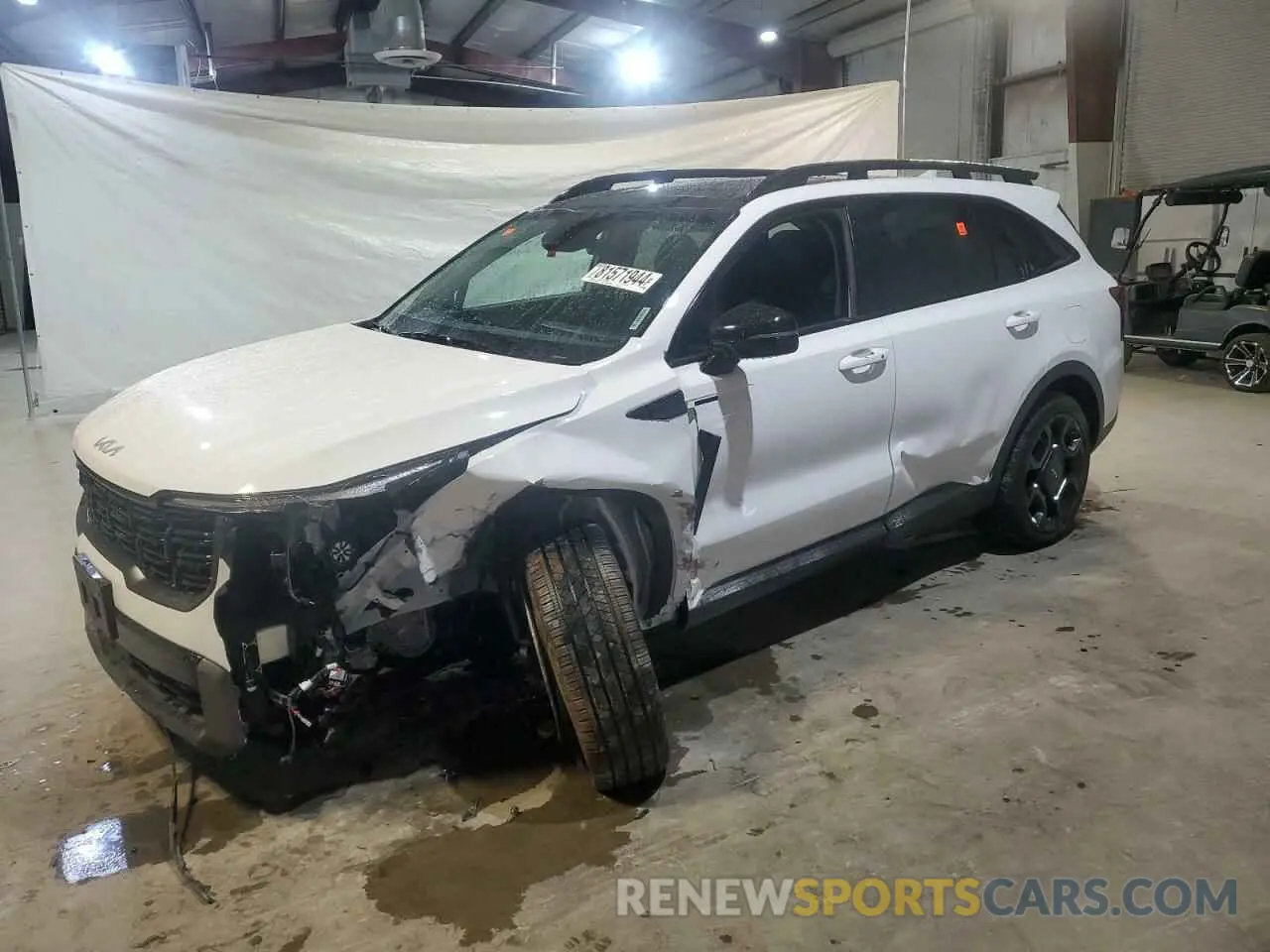 1 Photograph of a damaged car 5XYRHDJF9RG257336 KIA SORENTO 2024