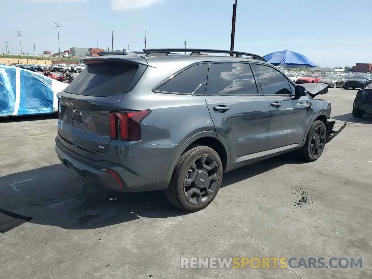 3 Photograph of a damaged car 5XYRHDJF9RG260902 KIA SORENTO 2024