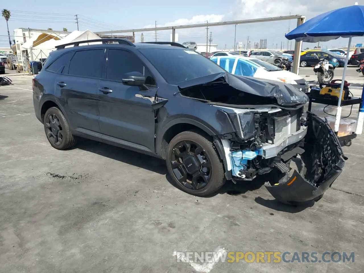 4 Photograph of a damaged car 5XYRHDJF9RG260902 KIA SORENTO 2024