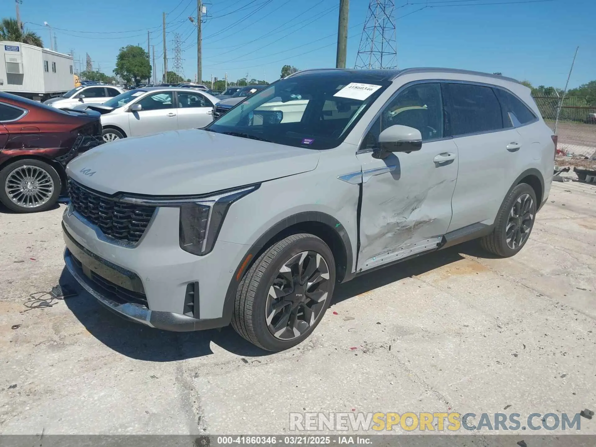 2 Photograph of a damaged car 5XYRK4JF2RG303784 KIA SORENTO 2024