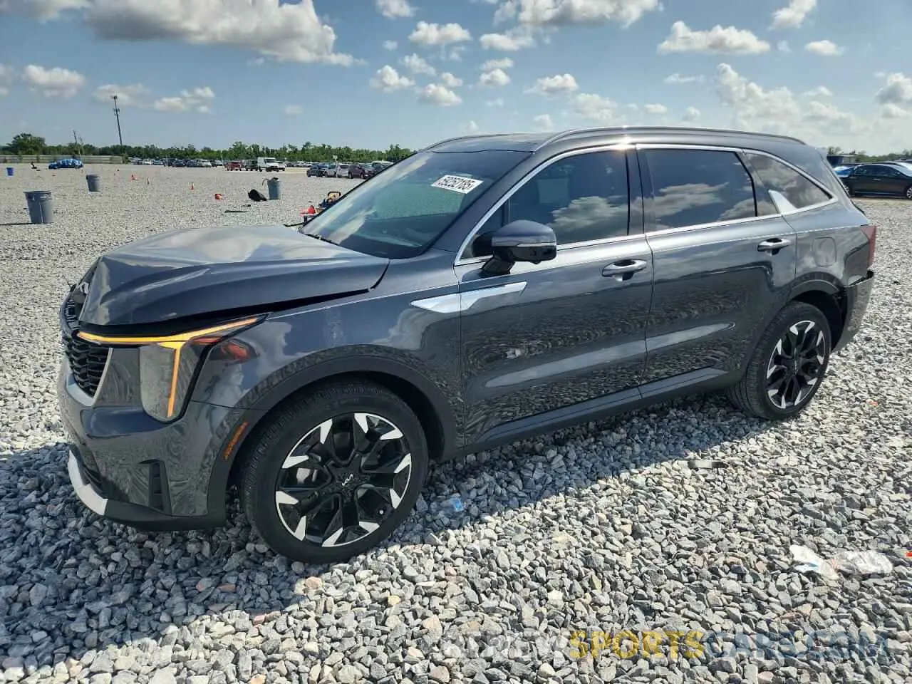 1 Photograph of a damaged car 5XYRK4JFXRG267911 KIA SORENTO 2024