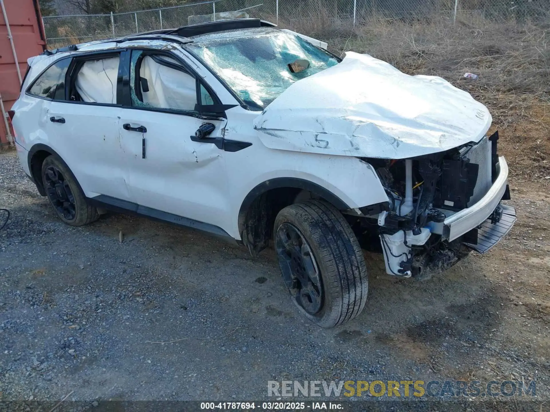 1 Photograph of a damaged car 5XYRKDJF2RG258801 KIA SORENTO 2024