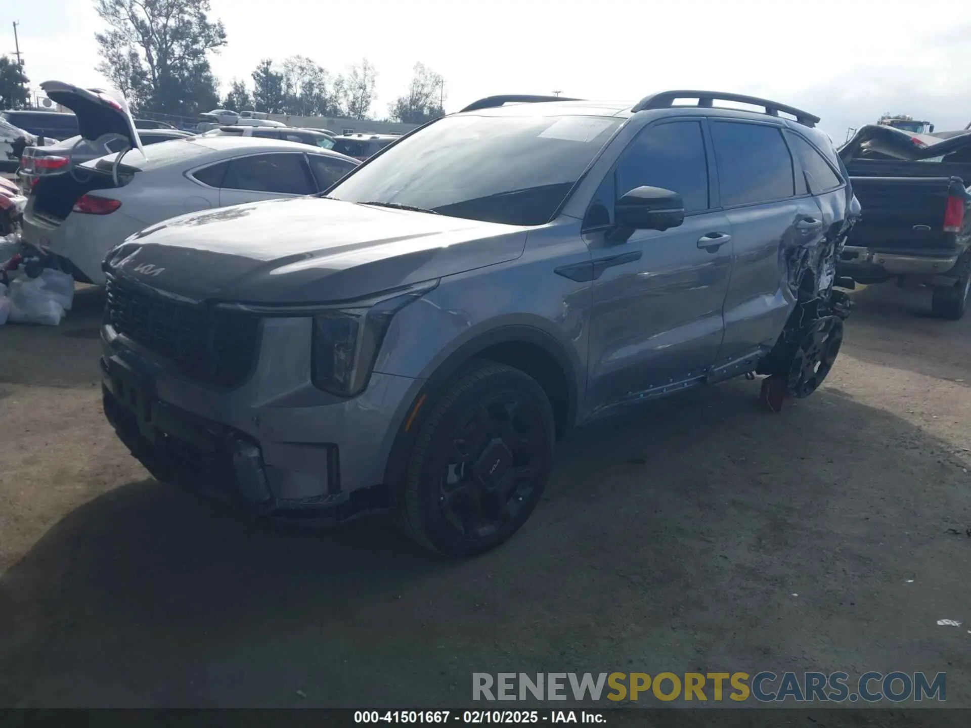 2 Photograph of a damaged car 5XYRKDJF3RG263960 KIA SORENTO 2024