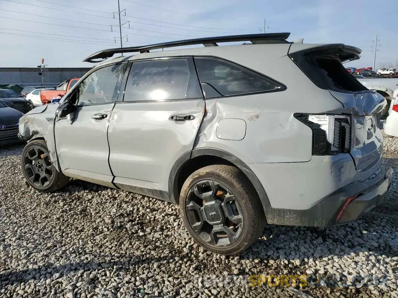 2 Photograph of a damaged car 5XYRKDJF3RG287806 KIA SORENTO 2024