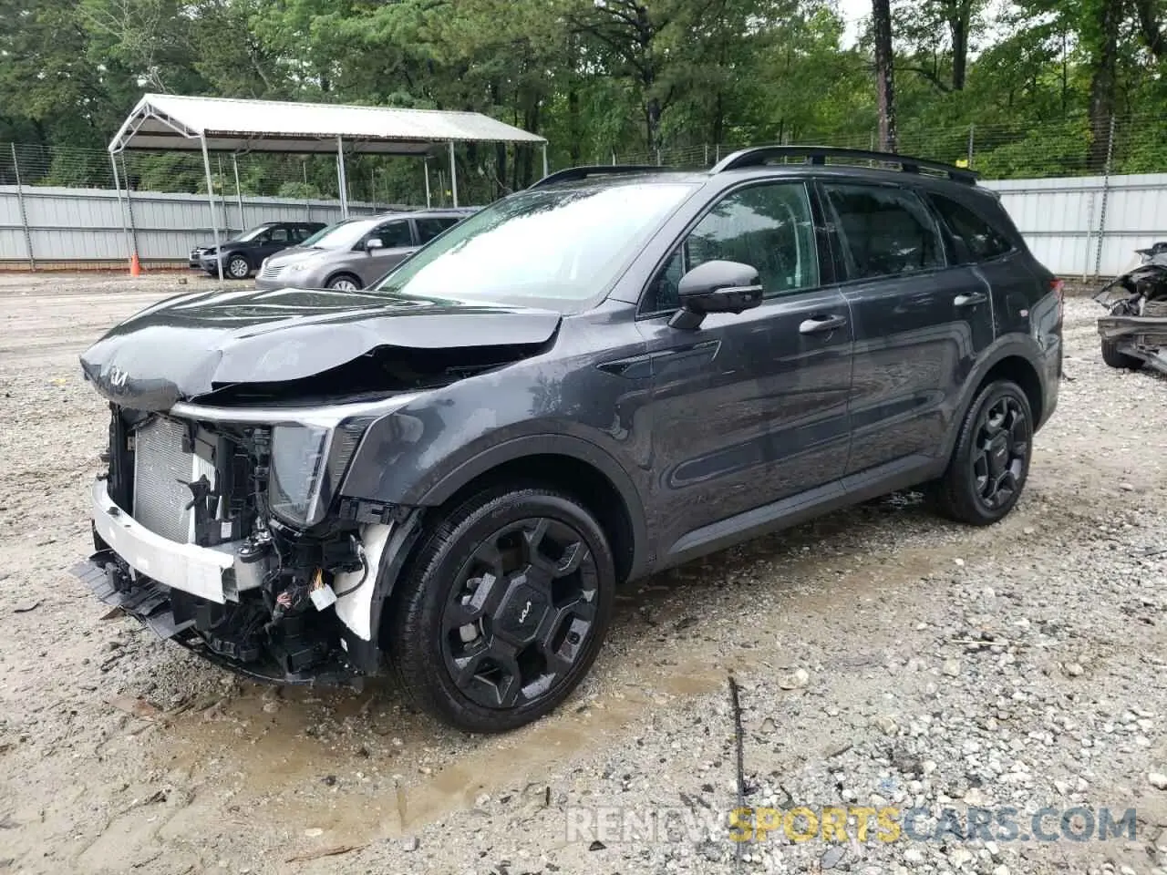 1 Photograph of a damaged car 5XYRKDJF4RG268374 KIA SORENTO 2024