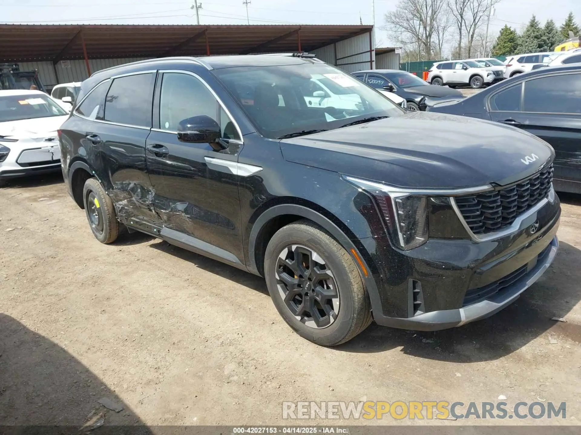 1 Photograph of a damaged car 5XYRL4JC0RG276152 KIA SORENTO 2024