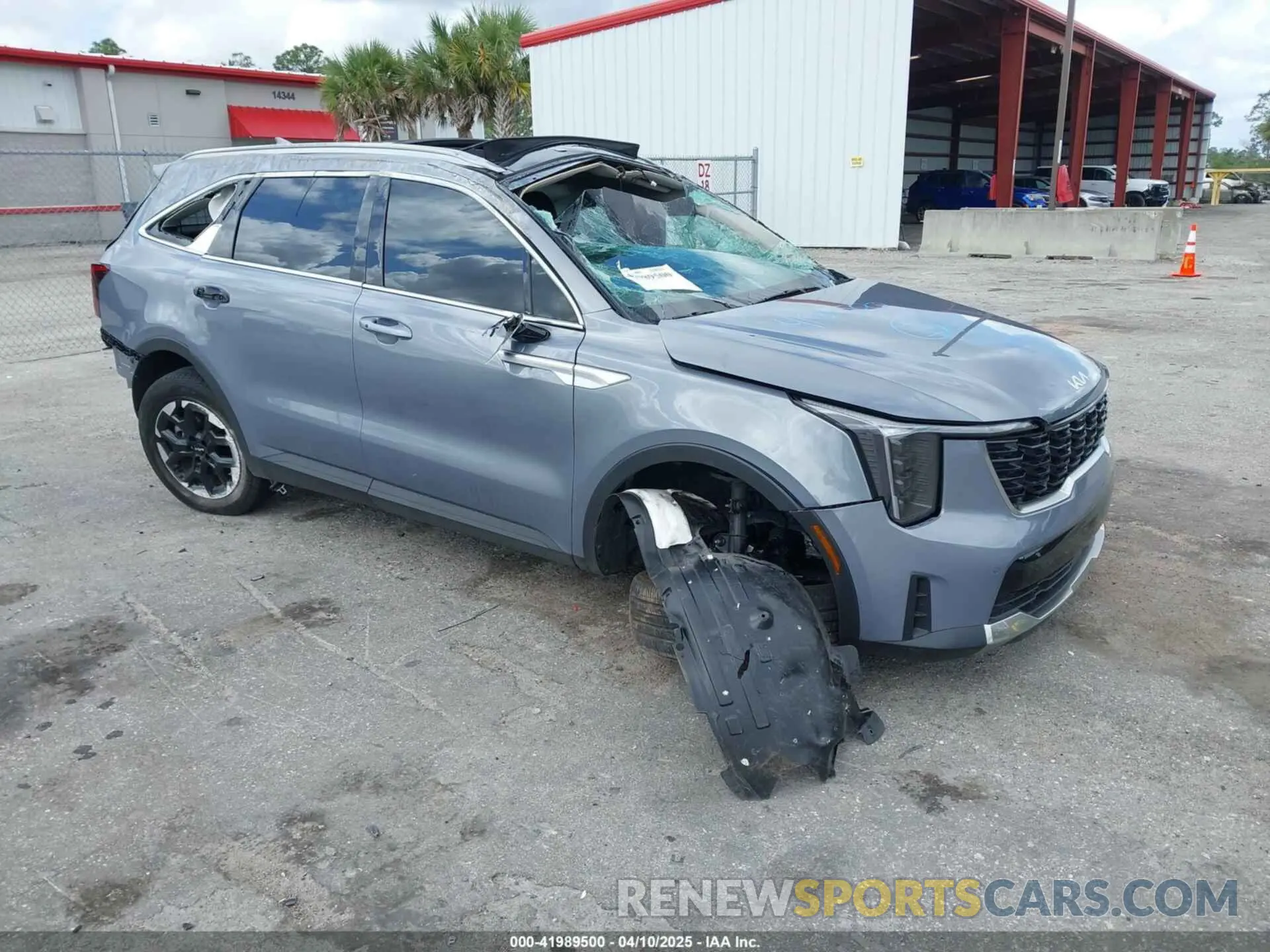 1 Photograph of a damaged car 5XYRL4JC0RG295445 KIA SORENTO 2024