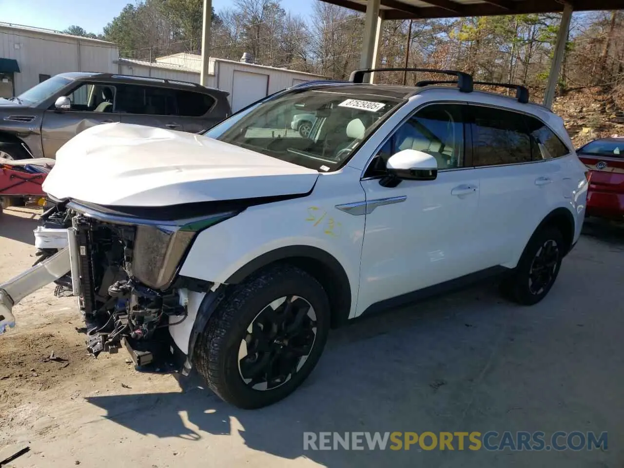 1 Photograph of a damaged car 5XYRL4JC2RG295091 KIA SORENTO 2024