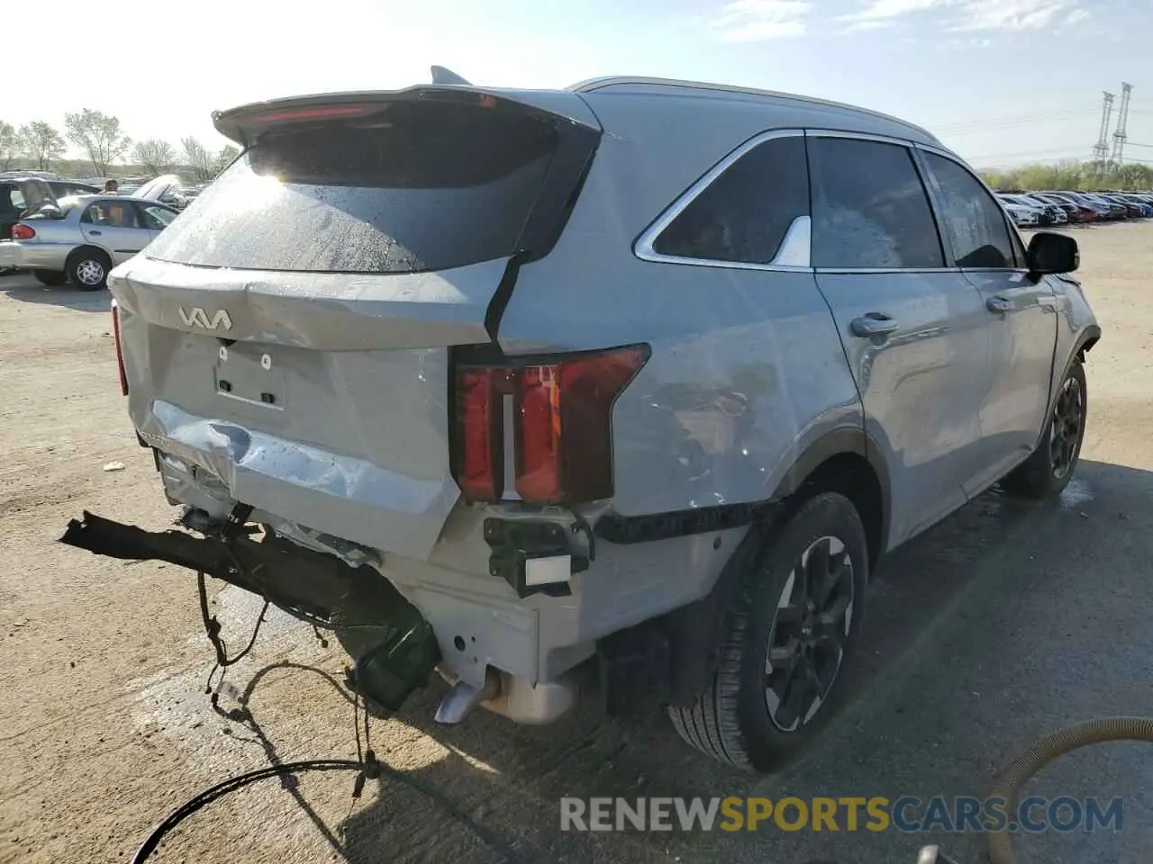 3 Photograph of a damaged car 5XYRL4JC2RG300595 KIA SORENTO 2024