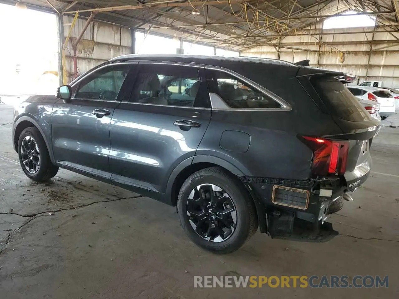 2 Photograph of a damaged car 5XYRL4JC4RG273657 KIA SORENTO 2024
