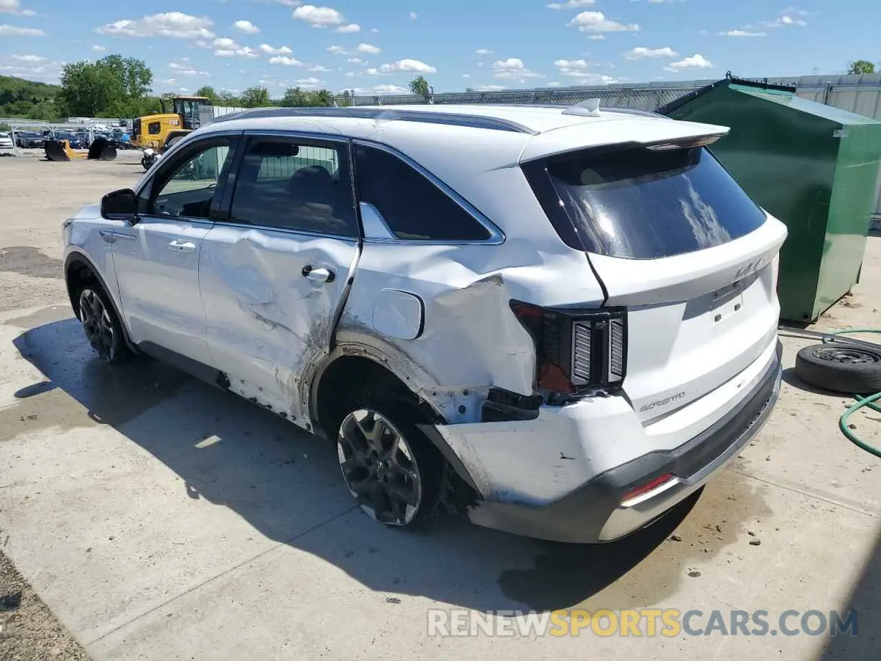 2 Photograph of a damaged car 5XYRL4JC4RG287168 KIA SORENTO 2024
