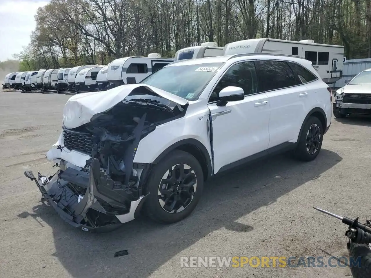1 Photograph of a damaged car 5XYRL4JC5RG288250 KIA SORENTO 2024
