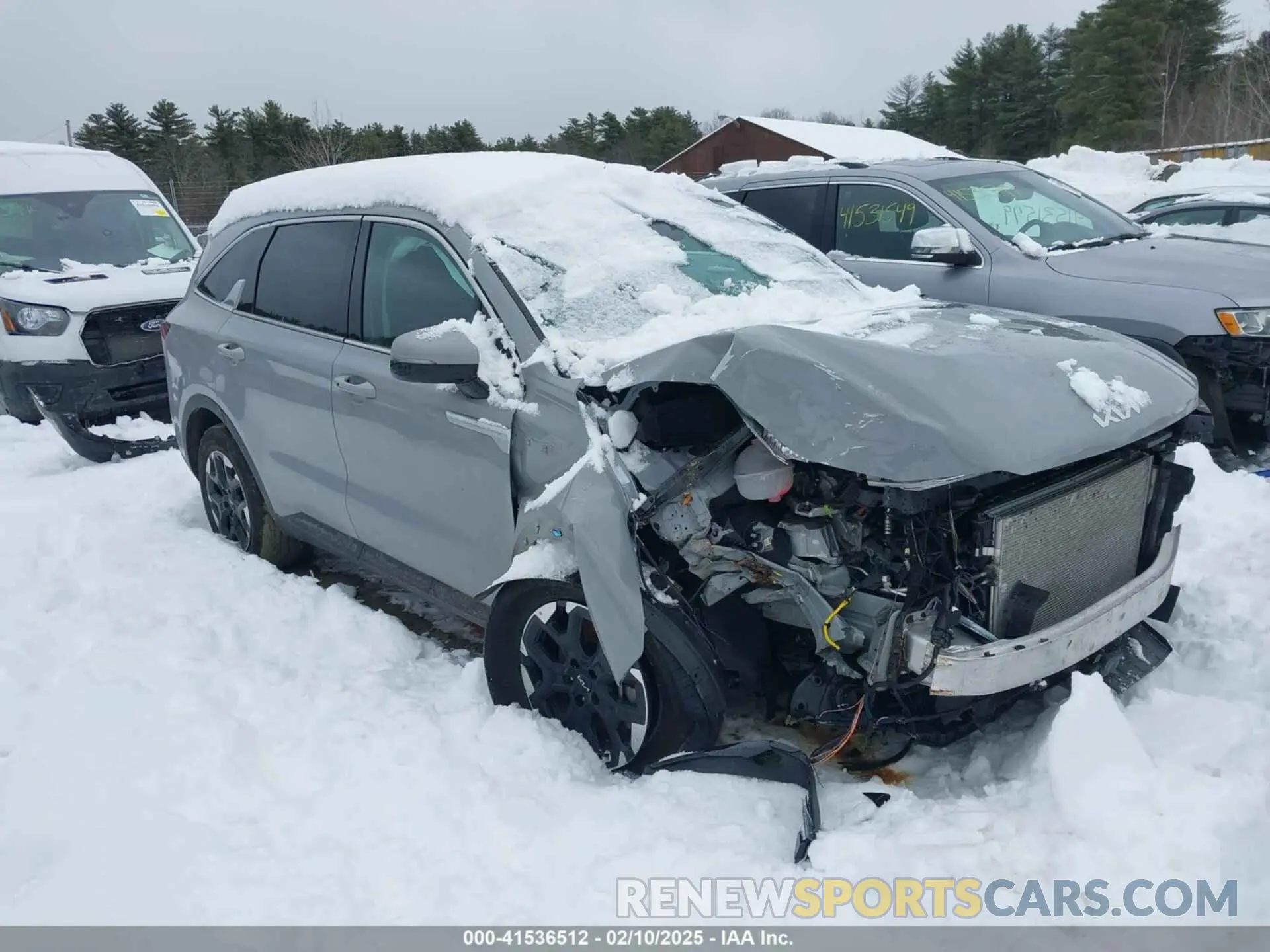 1 Photograph of a damaged car 5XYRLDJC2RG281871 KIA SORENTO 2024