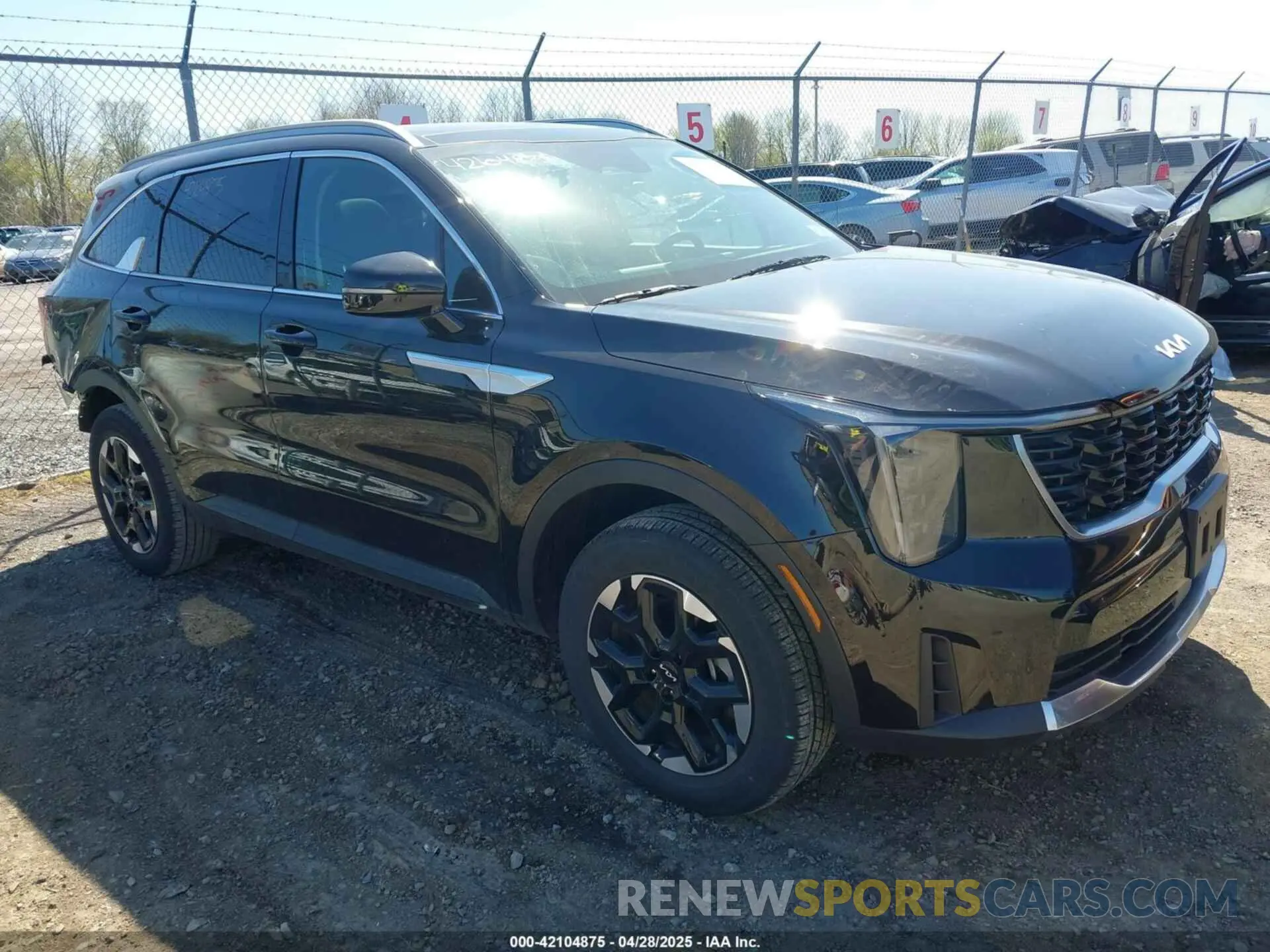 1 Photograph of a damaged car 5XYRLDJC3RG299134 KIA SORENTO 2024