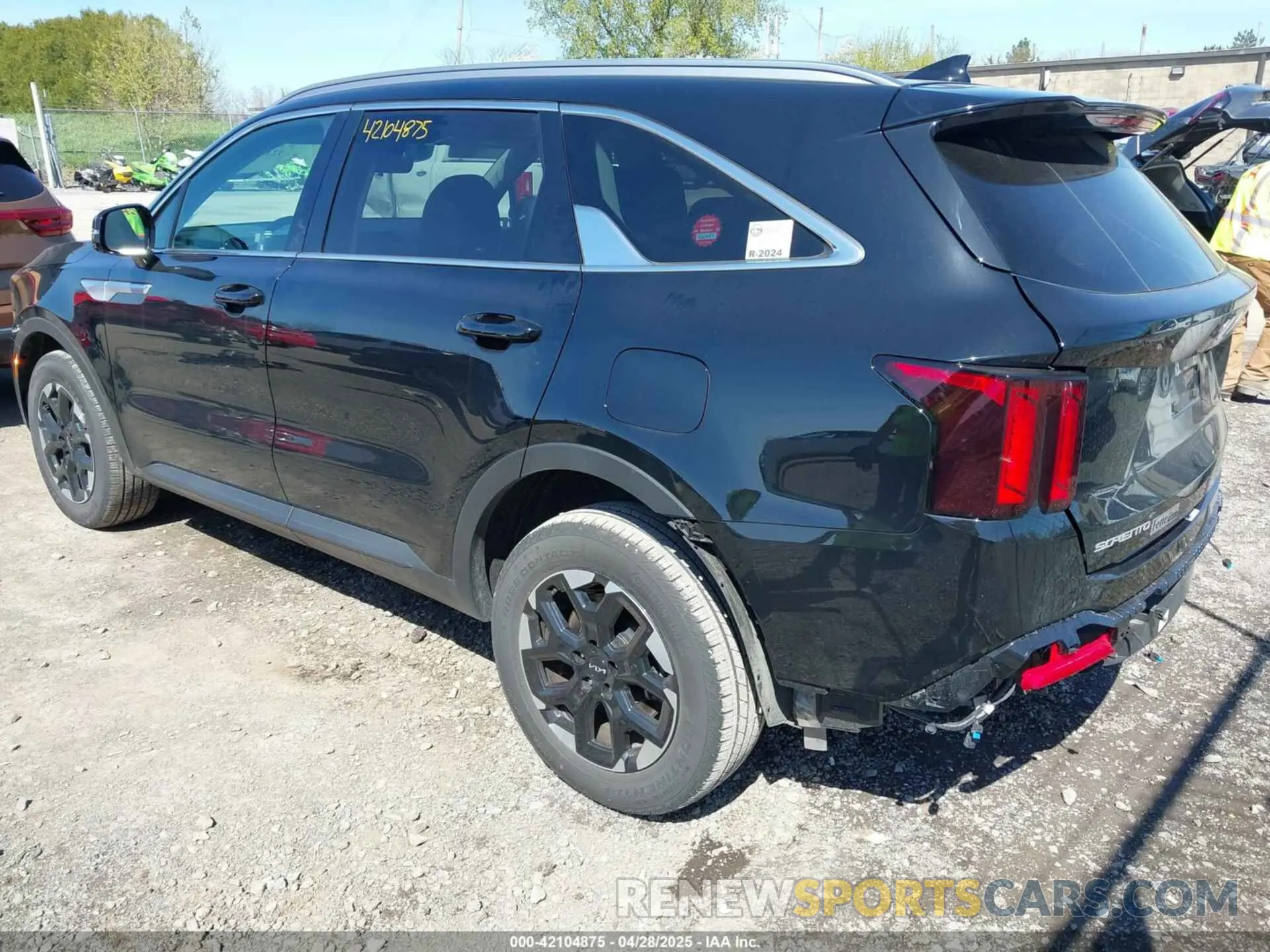 3 Photograph of a damaged car 5XYRLDJC3RG299134 KIA SORENTO 2024