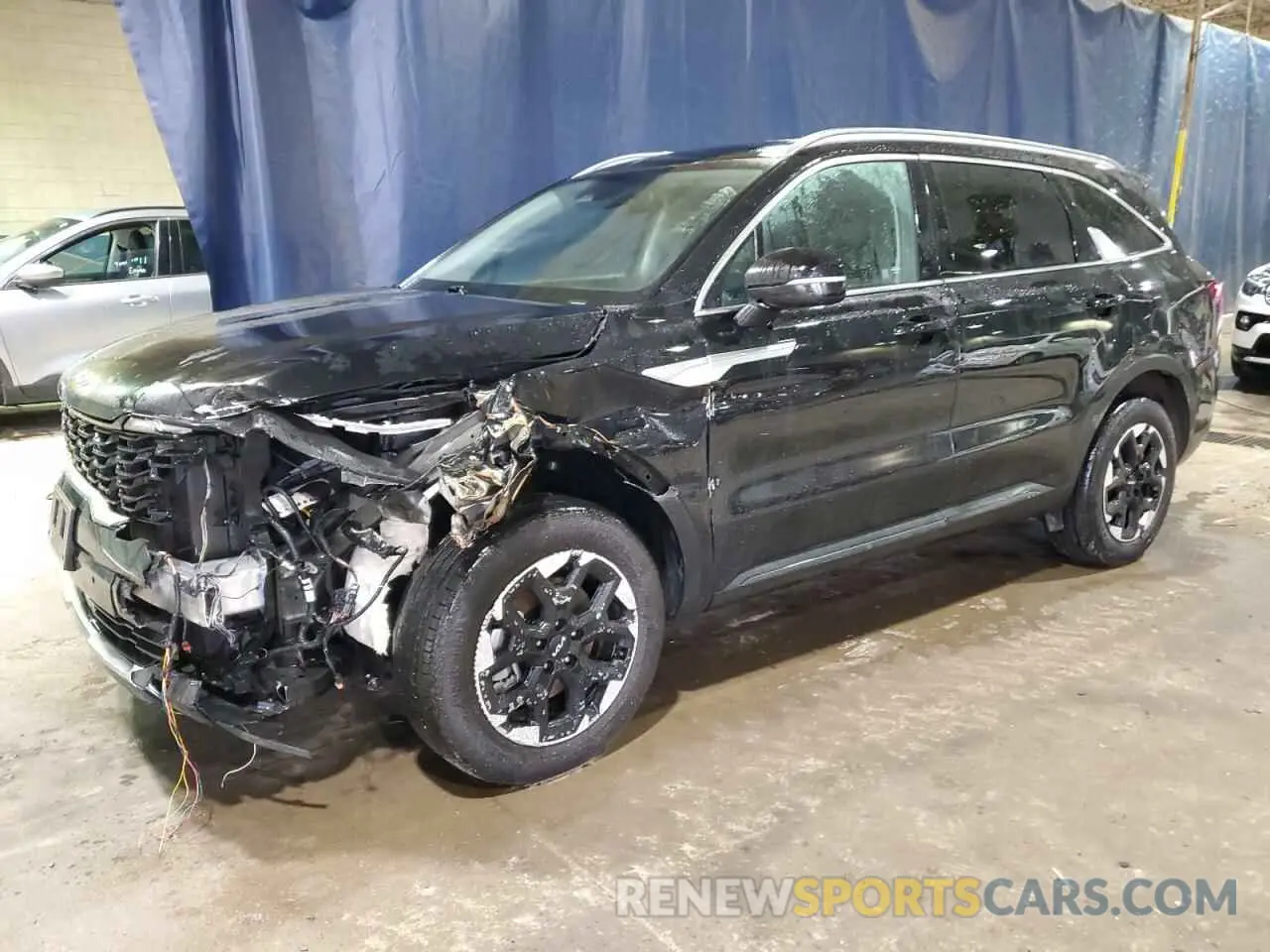 1 Photograph of a damaged car 5XYRLDJC4RG270189 KIA SORENTO 2024
