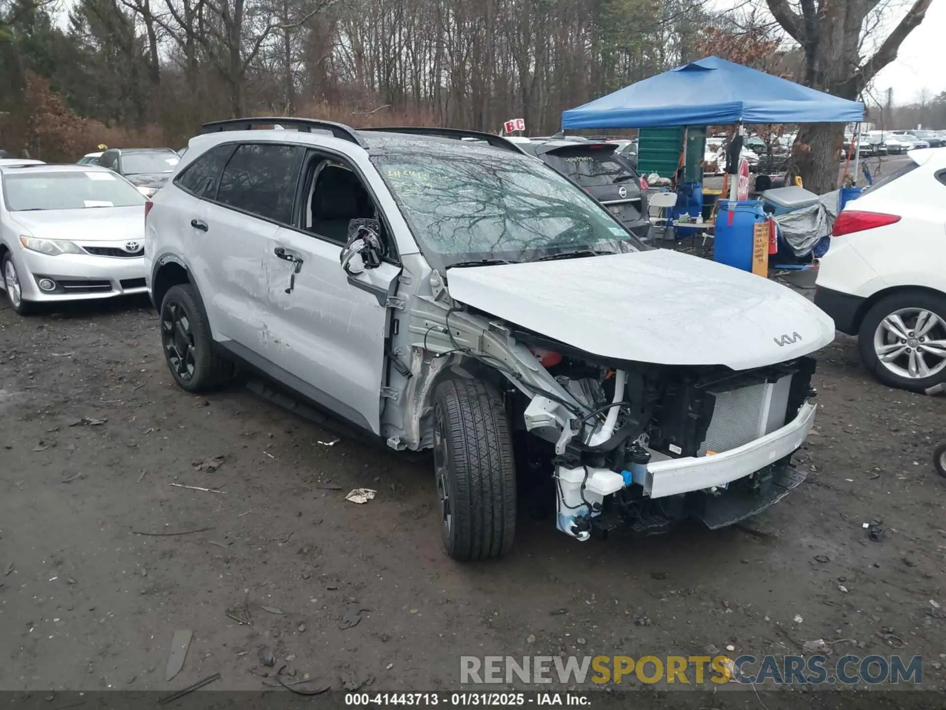 1 Photograph of a damaged car 5XYRHDJF6SG315229 KIA SORENTO 2025
